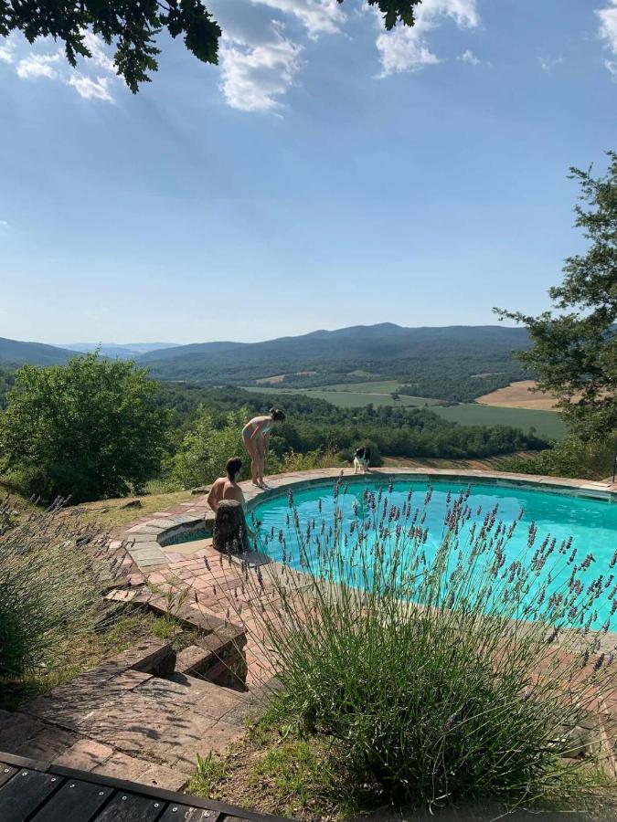 Agriturismo Timignano Apartment Monteguidi ภายนอก รูปภาพ